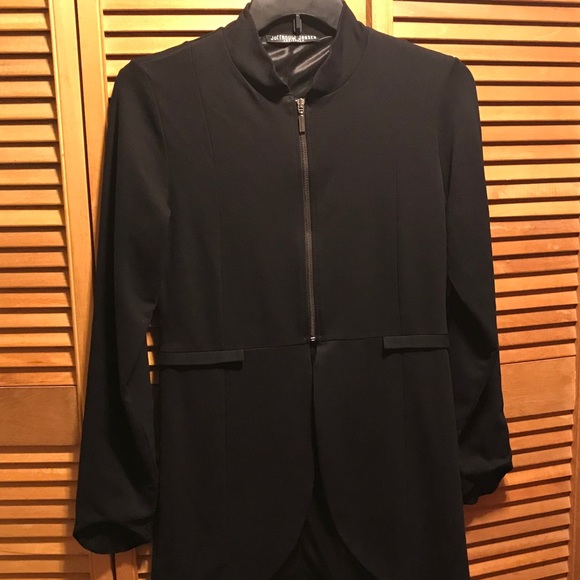 Juffrouw Jansen Amsterdam Black Tuxedo Style Jacket with Tails - Picture 3 of 12